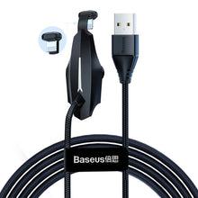 Заредете изображение във визуализатора на галерията – Baseus Colorful Mobile Games USB / Lightning Charging Cable for Gamers 1.5A 2m black (CALXA-B01)
