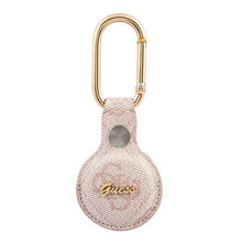 Заредете изображение във визуализатора на галерията – Guess GUATP4GMSRP AirTag case różowy/pink 4G Vintage Script
