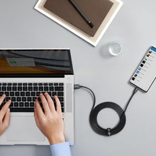 Заредете изображение във визуализатора на галерията – Baseus Superior Series SUPERVOOC USB-A to USB-C cable 65W 1m black

