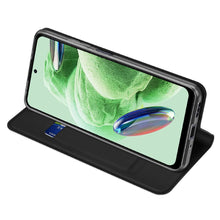Заредете изображение във визуализатора на галерията – DUX DUCIS Skin Pro - Smooth Leather Case for Redmi Note 12 Pro 5G black
