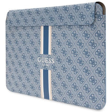 Заредете изображение във визуализатора на галерията – Guess case GUCS16P4RPSB 16" blue/blue 4G Printed Stripes
