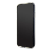 Заредете изображение във визуализатора на галерията – Original faceplate case GUESS GUHCN61HDECMI for iPhone 11 (IML Faceted Mirror / disco iridescent)
