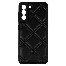 Заредете изображение във визуализатора на галерията – Leather 3D Case for Samsung Galaxy S21 FE design 3 black
