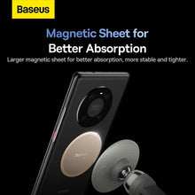Заредете изображение във визуализатора на галерията – Baseus car holder to air vent magnetic ca01 white succ000102 - TopMag
