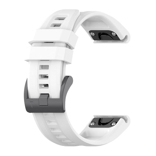 Wristband for smartwatch Garmin FENIX 3 / 3HR / 5X / 6X / 6X PRO / 7X / 7X PRO white (7)