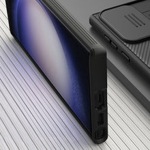 Заредете изображение във визуализатора на галерията – Nillkin CamShield Pro Magnetic Case for Samsung Galaxy S23 Ultra Magnetic MagSafe with Camera Cover Black
