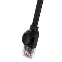 Заредете изображение във визуализатора на галерията – Baseus High Speed ​​Cat 6 RJ-45 1000Mb/s Ethernet cable 30m flat - black
