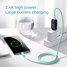 Заредете изображение във визуализатора на галерията – USB - micro USB cable Joyroom S-2030M8 3A 2m - green
