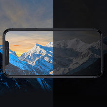 Заредете изображение във визуализатора на галерията – Baseus Privacy Tempered Glass for iPhone 11 / XR Full Screen 0.4mm Privacy Filter Anti Spy + Mounting Kit
