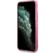 Заредете изображение във визуализатора на галерията – Karl Lagerfeld KLHCP12MLNCHCP iPhone 12/ 12 Pro 6.1" pink/pink hardcase Glitter Choupette Head
