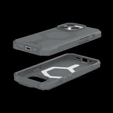Заредете изображение във визуализатора на галерията – UAG Essential Armor Magsafe - protective case for iPhone 15 Pro (silver)
