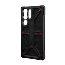 Заредете изображение във визуализатора на галерията – ( UAG ) Urban Armor Gear Monarch case for SAMSUNG S23 Ultra 5G kevlar black
