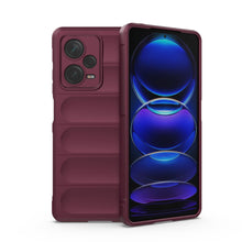 Заредете изображение във визуализатора на галерията – Magic Shield Case for Xiaomi Redmi Note 12 Pro+ flexible armored cover burgundy
