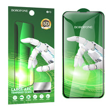 Заредете изображение във визуализатора на галерията – Borofone Tempered glass BF8 Diamond Armor Full Screen 5D Large Arc for Iphone 15 Plus - 10 pieces

