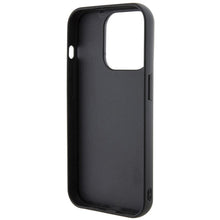 Заредете изображение във визуализатора на галерията – Original faceplate case KARL LAGERFELD KLHCP13LGSAKCPK for iPhone 13 Pro (Gripstand Saffiano KC PIN / black)
