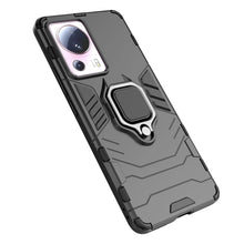 Заредете изображение във визуализатора на галерията – Ring Armor case for Xiaomi 13 Lite armored cover magnetic holder ring black
