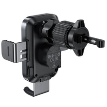 Заредете изображение във визуализатора на галерията – Acefast D17 car holder with inductive charger - black
