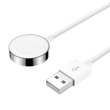 Заредете изображение във визуализатора на галерията – Joyroom S-IW001S inductive charger for Apple Watch with USB cable 1.2 m white
