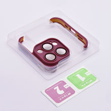 Заредете изображение във визуализатора на галерията – MINI BUMPERS with camera island protection Case for IPHONE 15 PRO MAX cherry
