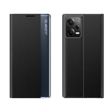 Заредете изображение във визуализатора на галерията – New Sleep Case Cover for Xiaomi Redmi Note 12 Pro / Poco X5 Pro 5G Cover with Flip Stand Black
