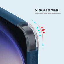 Заредете изображение във визуализатора на галерията – Nillkin Super Frosted Shield Pro armored case for Samsung Galaxy S24 Ultra - blue
