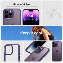 Заредете изображение във визуализатора на галерията – Spigen ULTRA HYBRID IPHONE 14 PRO DEEP PURPLE
