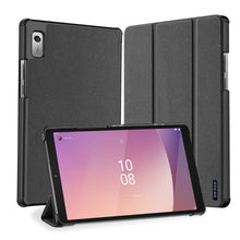 Заредете изображение във визуализатора на галерията – Dux Ducis Domo case for Lenovo Tab M9 smart cover stand black
