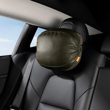 Заредете изображение във визуализатора на галерията – Baseus ComfortRide Series car headrest cushion with 2 materials - dark green
