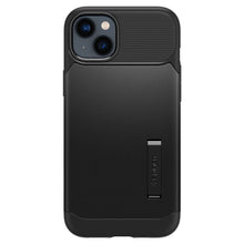 Заредете изображение във визуализатора на галерията – Spigen slim armor гръб за iphone 14 black - TopMag
