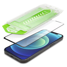 Заредете изображение във визуализатора на галерията – 9H tempered glass with mounting frame for iPhone 14 Pro Wozinsky Premium Glass - black
