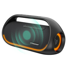 Заредете изображение във визуализатора на галерията – Tronsmart Bang Waterproof Bluetooth Wireless Speaker 60W with Powerbank Function black (723928)
