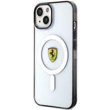 Заредете изображение във визуализатора на галерията – Ferrari FEHMP14SURKT iPhone 14 6.1" clear/transparent hardcase Outline Magsafe
