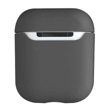 Заредете изображение във визуализатора на галерията – UNIQ etui Lino AirPods 1/2 gen. Silicone szary/ash grey
