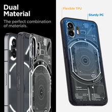 Заредете изображение във визуализатора на галерията – Spigen Ultra Hybrid case for Nothing Phone 2 - gray and black

