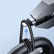 Заредете изображение във визуализатора на галерията – 4in1 USB cable USB-A - USB-C / 2 x Lightning / Micro for charging and data transmission 1.2m Joyroom S-1T4018A18 - black
