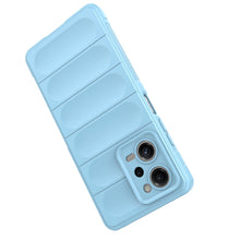 Заредете изображение във визуализатора на галерията – Magic Shield Case Cover for Xiaomi Redmi Note 12 Pro / Poco X5 Pro 5G Flexible Armor Cover Light Blue
