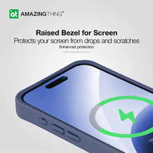 Заредете изображение във визуализатора на галерията – Amazing Thing Matte Pro Mag Case IP156.1PMPBU for Iphone 15 Pro navy
