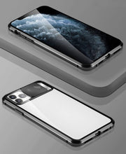 Заредете изображение във визуализатора на галерията – Wozinsky Magnetic Cam Slider Case Full Body Cover built-in front glass lens rotector for Huawei P40 black
