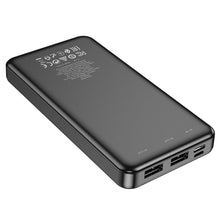 Заредете изображение във визуализатора на галерията – Hoco power bank 10 000mah j91 black
