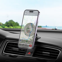 Заредете изображение във визуализатора на галерията – Borofone Car holder BH91 Ring magnetic, stick-on base black
