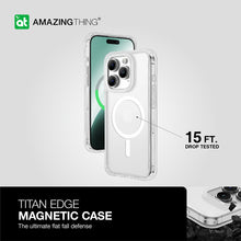 Заредете изображение във визуализатора на галерията – Amazing Thing Titan Edge Mag Case IP156.1PTEMCL for Iphone 15 Pro transparent
