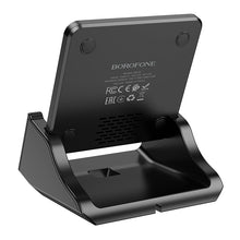 Заредете изображение във визуализатора на галерията – Borofone Wireless induction charger BQ20 Wings with stand 15W black
