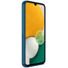 Заредете изображение във визуализатора на галерията – Nillkin Super Frosted Shield case for Samsung Galaxy A14 5G / Galaxy A14 cover + phone stand blue
