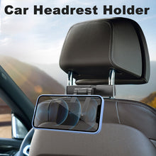Заредете изображение във визуализатора на галерията – Magnetic car holder headrest mount Type 3 black
