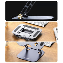 Заредете изображение във визуализатора на галерията – Choetech laptop stand gray (H061)

