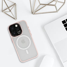 Заредете изображение във визуализатора на галерията – Liavec LK Magsafe Case for Iphone 15 light pink
