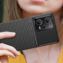 Заредете изображение във визуализатора на галерията – Thunder Case for Xiaomi Poco X5 Pro 5G / Redmi Note 12 Pro silicone armor case black

