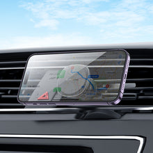 Заредете изображение във визуализатора на галерията – Borofone Car holder BH102 Cloud magnetic to air vent black
