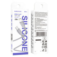 Заредете изображение във визуализатора на галерията – Borofone Cable BX99 Method - Type C to Lightning - PD 27W 1 metre grey
