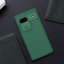 Заредете изображение във визуализатора на галерията – Google Pixel 7a Armored Case with Camera Cover Nillkin CamShield Pro Case - Black

